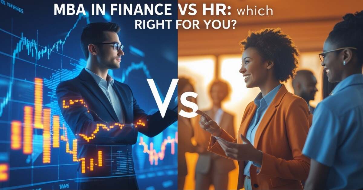 MBA in finance and Hr