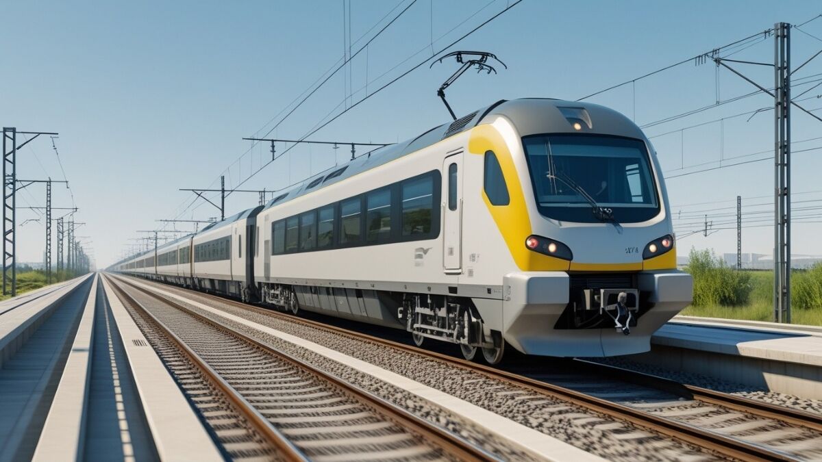 India high-speed rail lines connecting Mumbai Pune Delhi Varanasi Chennai Bengaluru