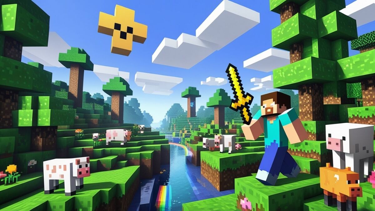 Stranger Things Minecraft DLC featuring Hawkins, Eleven, Vecna, and the Upside Down