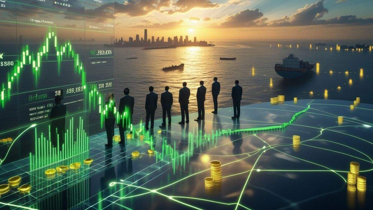 Indian stock market rise with Sensex and Nifty reacting to US Iran ceasefire and global market rally