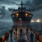 Stranded oil tanker ships in Persian Gulf amid Strait of Hormuz crisis with seafarers facing shortages and risks