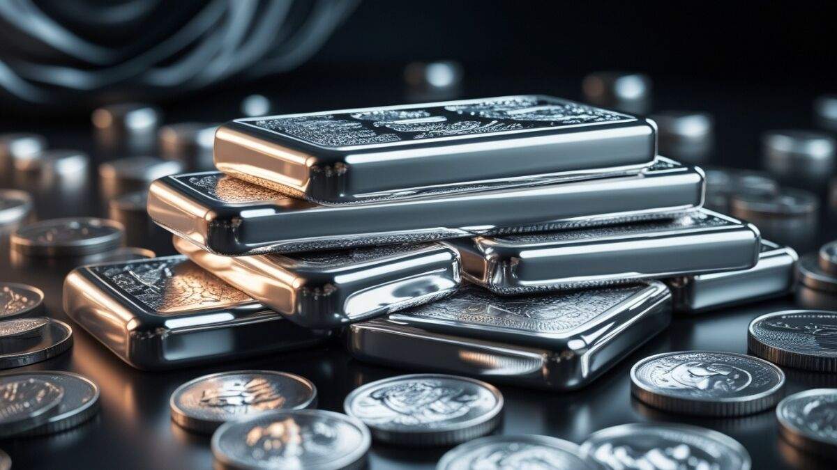 Industrial demand and geopolitical impact on silver prices with support and resistance levels chart