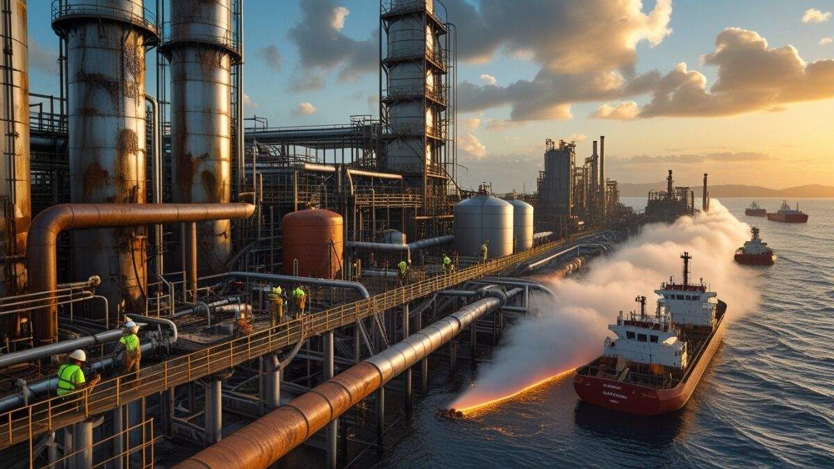 Venezuela oil upgraders infrastructure and heavy crude processing facility