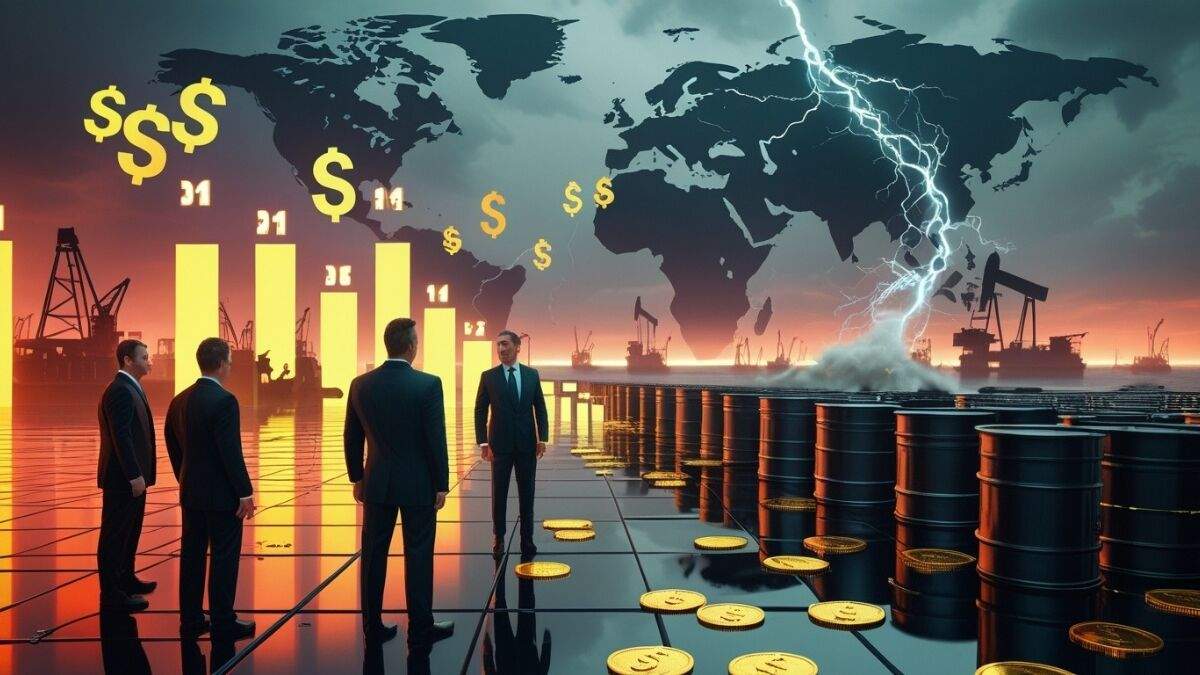 Energy executives selling shares during oil price surge highlighting insider trading trends and market volatility