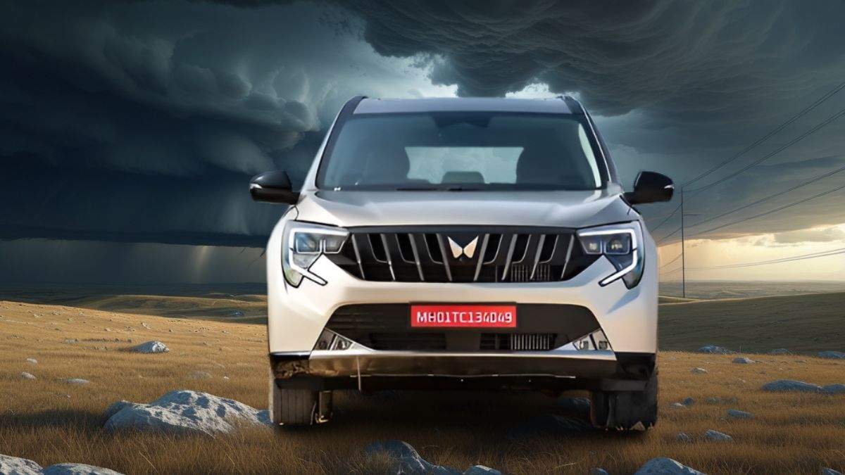 Mahindra XUV 7XO का फ्रंट लुक और नई LED ग्रिल डिजाइन