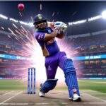 वैभव सूर्यवंशी IPL मैच में छक्का लगाते हुए जश्न मनाते नजर आए