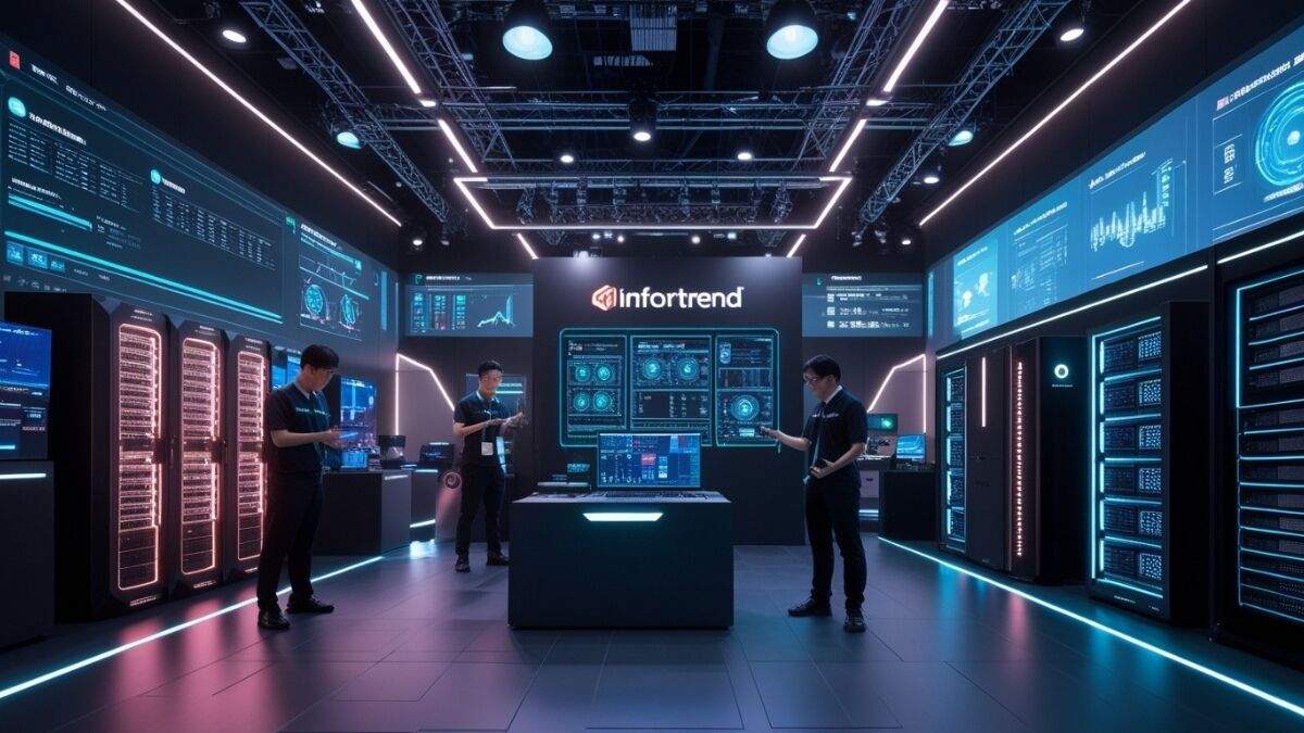 Infortrend ने COMPUTEX Taipei में AI और डेटा सेंटर के लिए नया इंफ्रास्ट्रक्चर पेश किया, जो GPU, क्लाउड और HPC वर्कलोड को सपोर्ट करेगा।