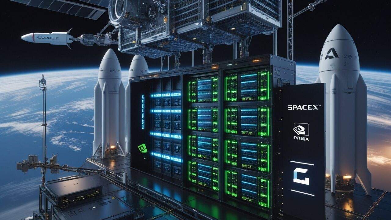 SpaceX और Google के बीच बहु-अरब डॉलर AI क्लाउड और GPU इंफ्रास्ट्रक्चर साझेदारी का दृश्य