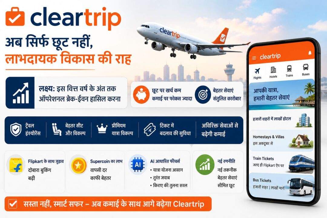Discount से आगे बढ़कर नई रणनीति अपना रहा Cleartrip