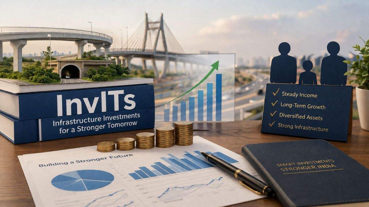 InvIT में बढ़ते निवेश को दिखाता इंफ्रास्ट्रक्चर प्रोजेक्ट और निवेश