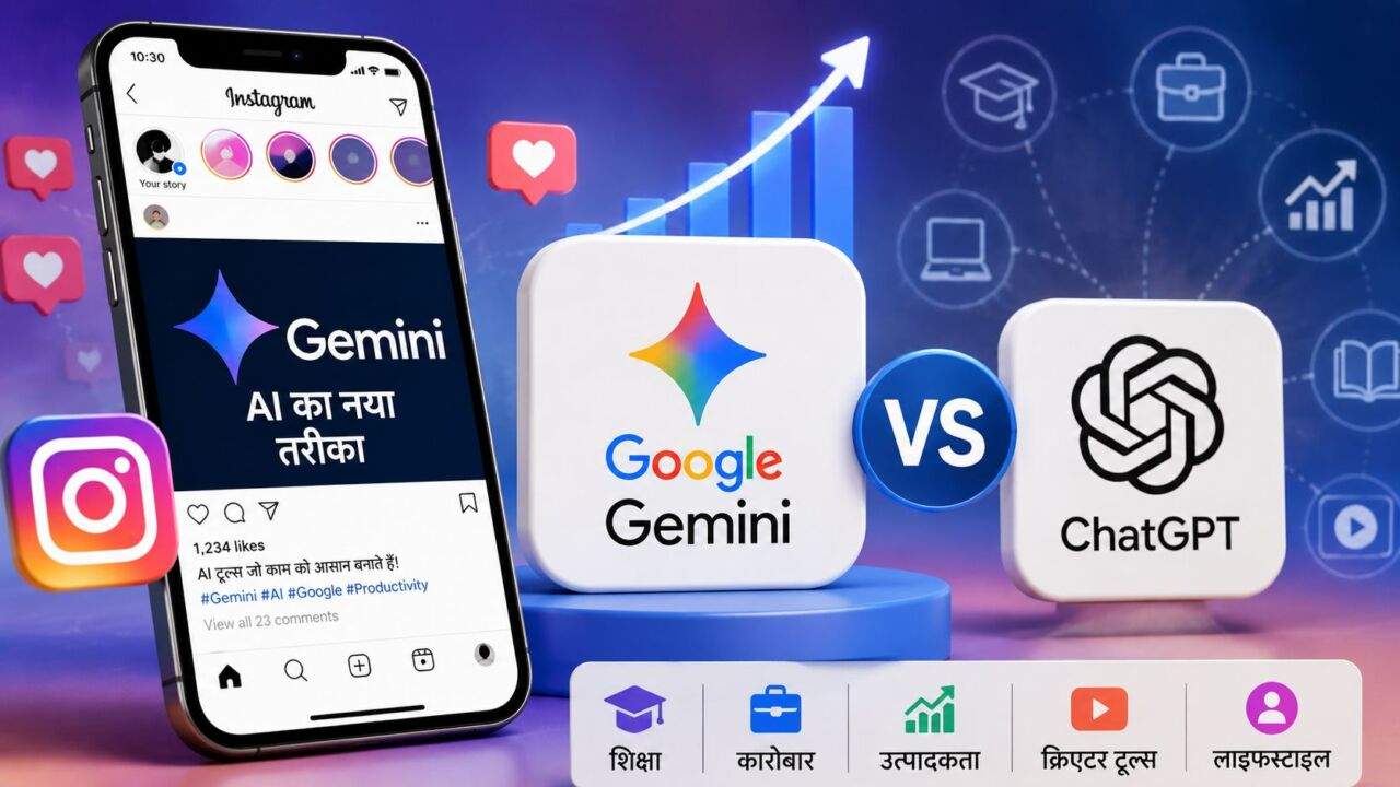Google Gemini को Instagram क्रिएटर तेजी से अपना रहे हैं