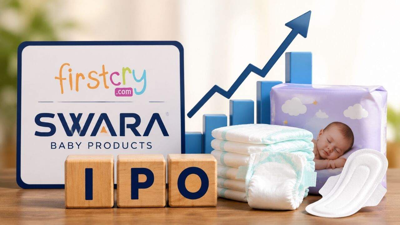 Swara Baby Products IPO ड्राफ्ट फाइलिंग और FirstCry समर्थित कंपनी की विस्तार योजना का ग्राफिकल प्रतिनिधित्व