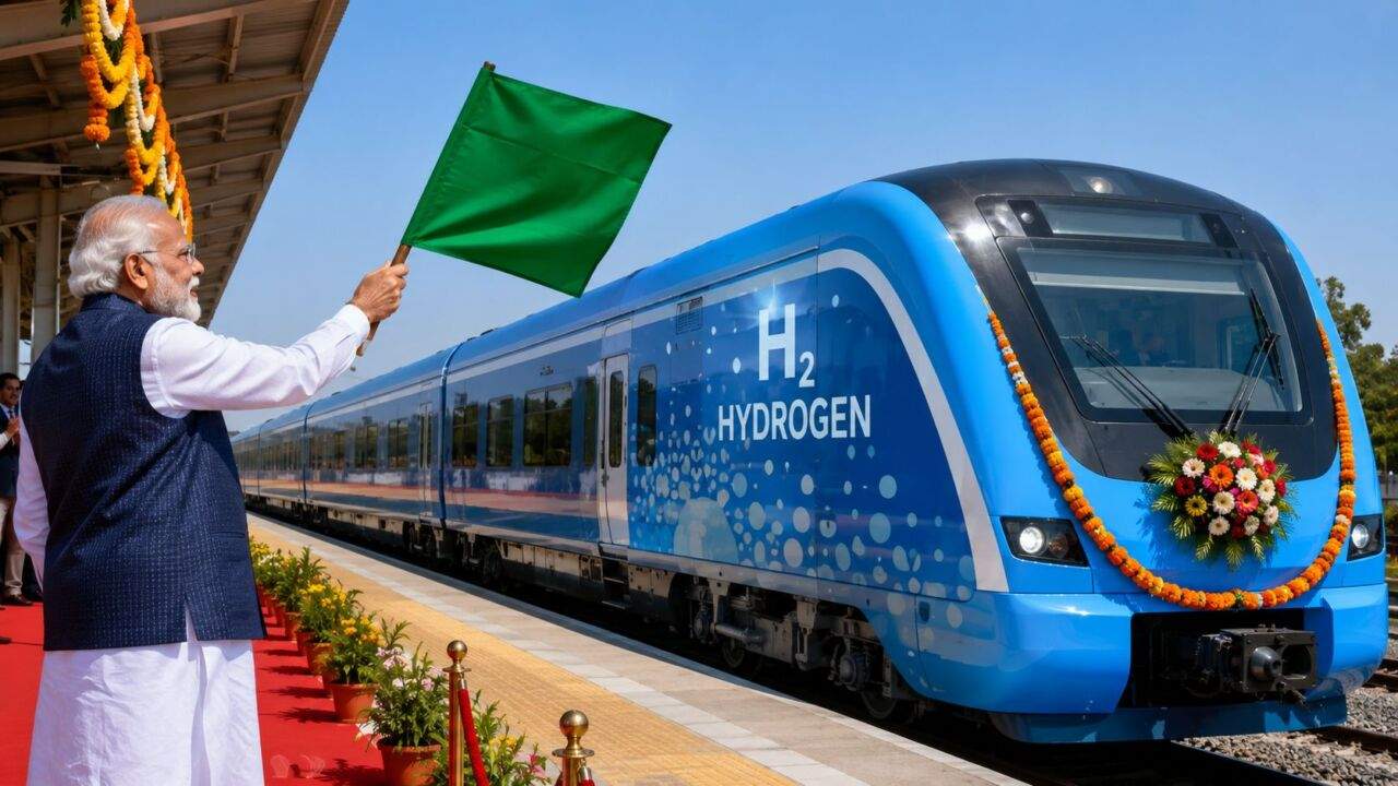Hydrogen Fuel Cell Train का उद्घाटन