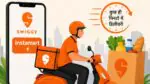 Swiggy Instamart के Dark Store और Quick Commerce कारोबार का प्रतीकात्मक दृश्य