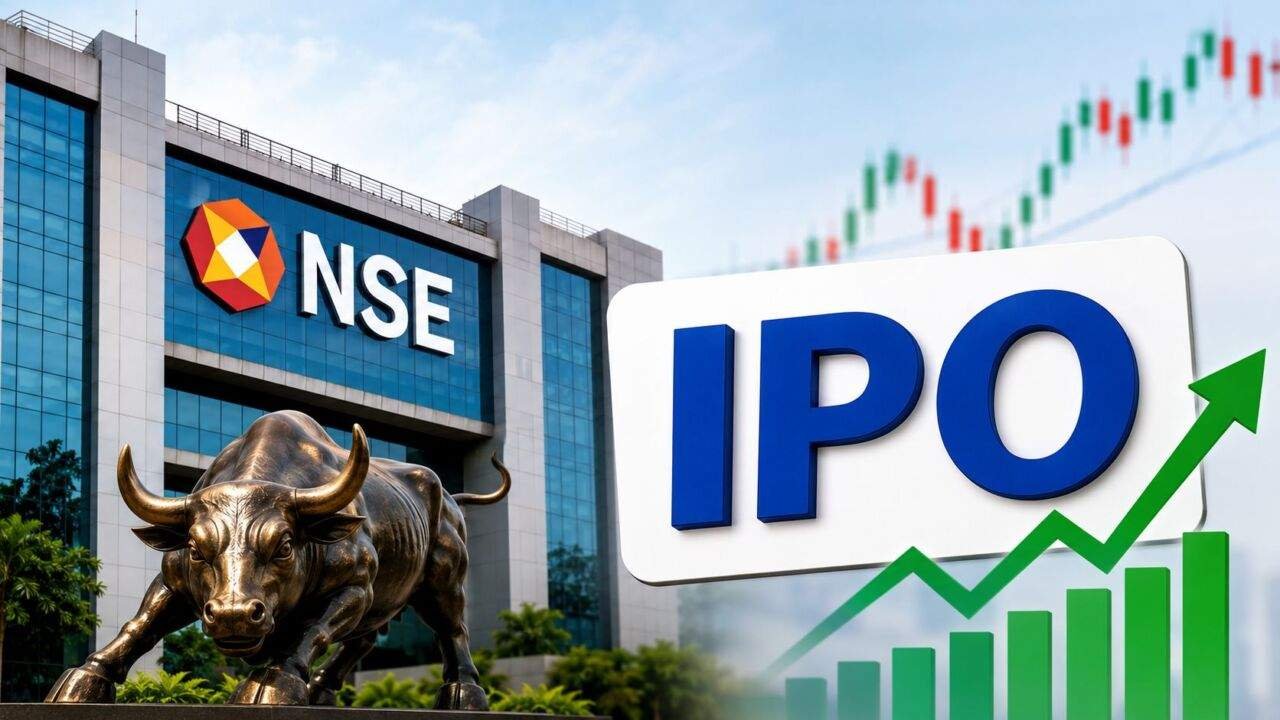 NSE IPO को सेबी की मंजूरी मिलने के बाद लिस्टिंग की तैयारी का प्रतीकात्मक दृश्य