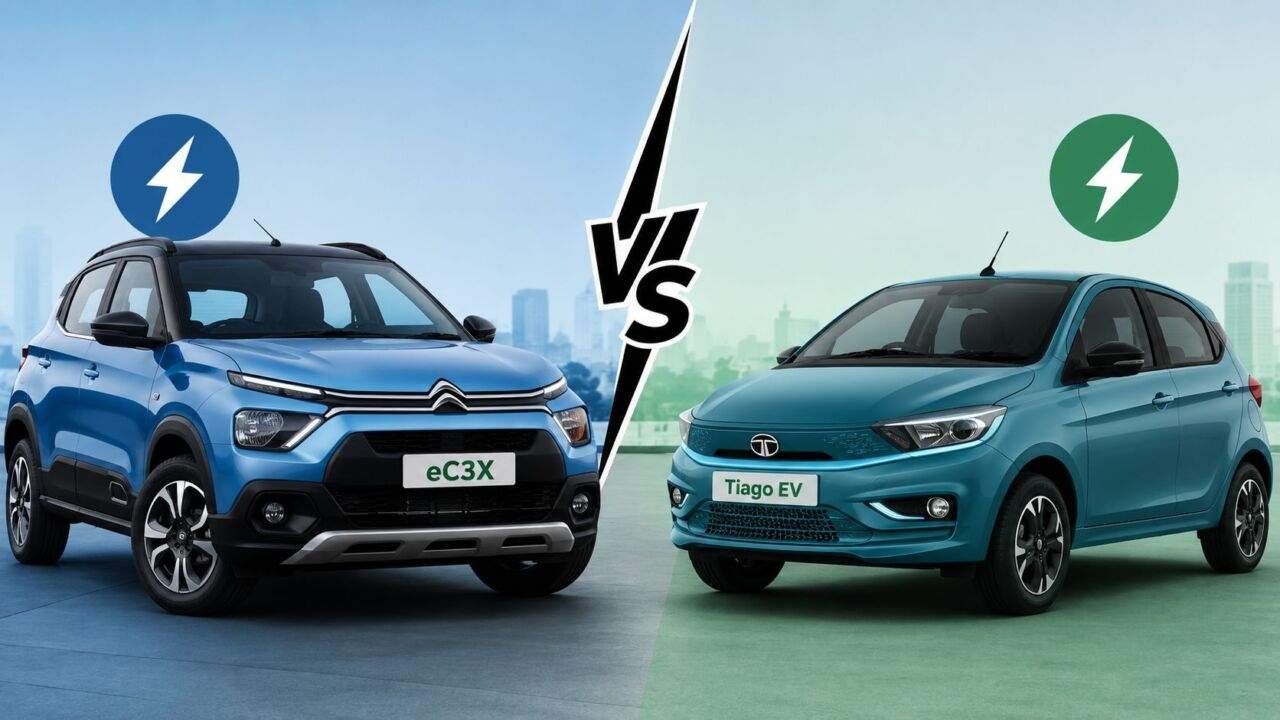 Citroen eC3X और Tata Tiago EV इलेक्ट्रिक कार की तुलना