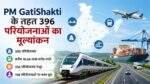 PM GatiShakti के तहत 396 Infrastructure Projects का मूल्यांकन