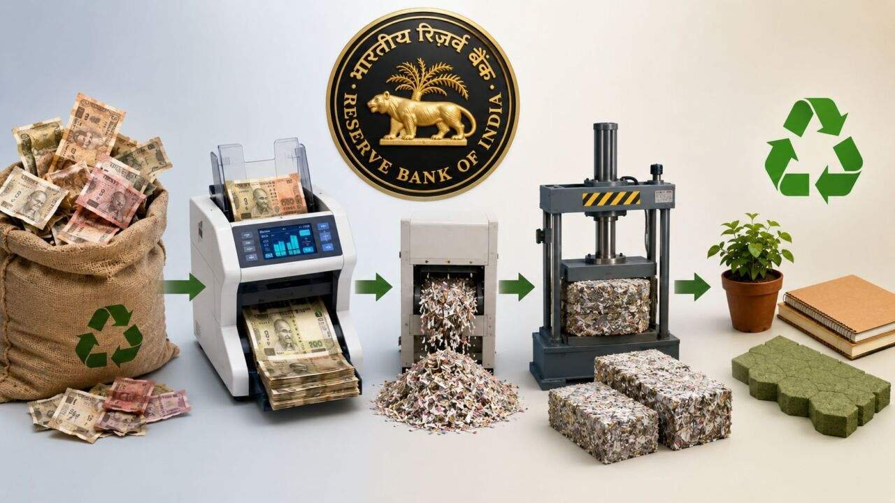Polymer नोट और पुराने कागजी नोटों की प्रक्रिया