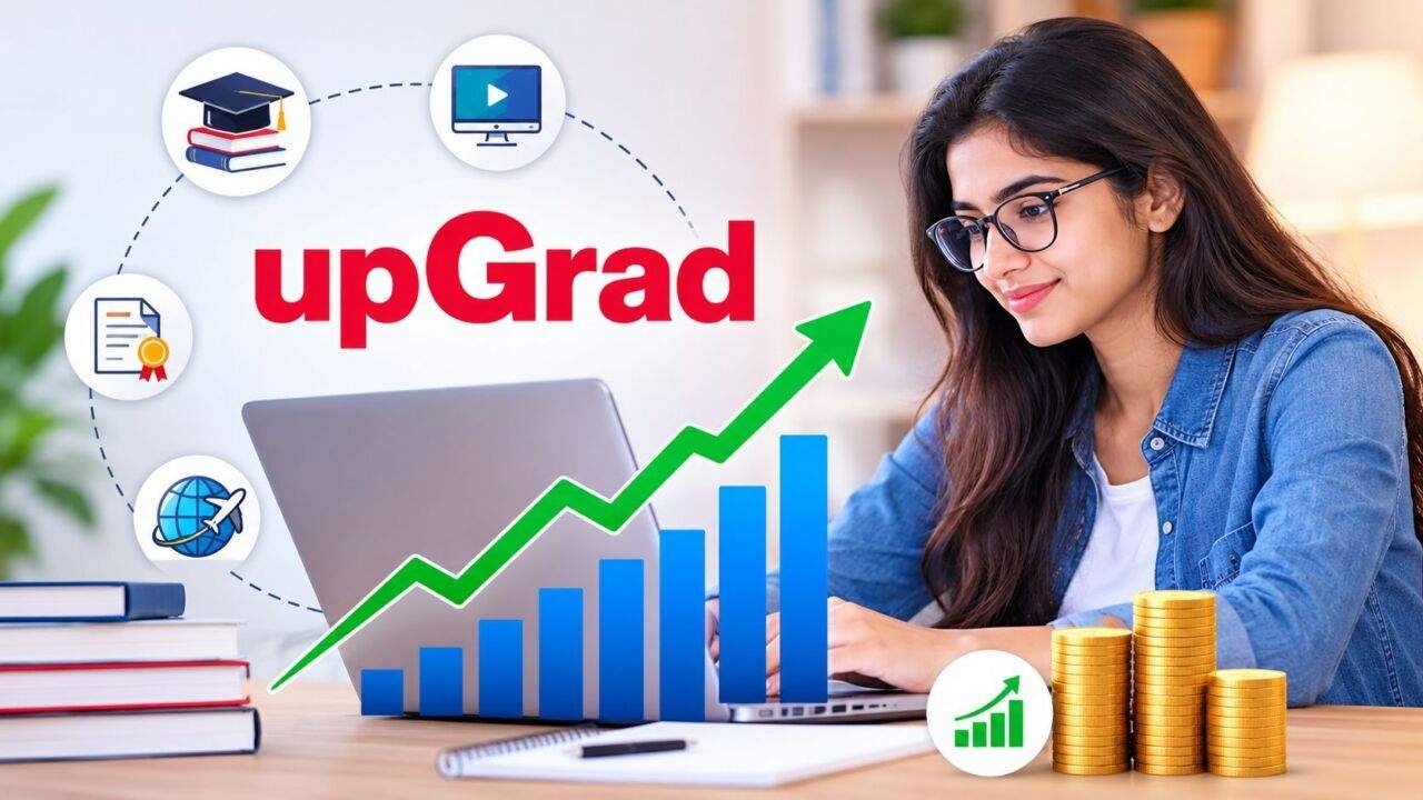 upGrad Results 2026 में आय 2,070 करोड़ और EBITDA 123 करोड़ रुपये