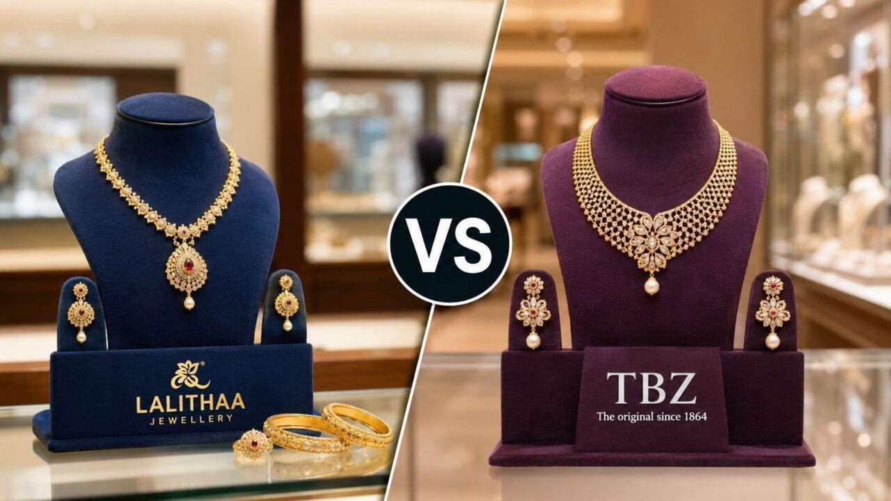 Lalithaa Jewellery vs TBZ की तुलना और कारोबार की जानकारी