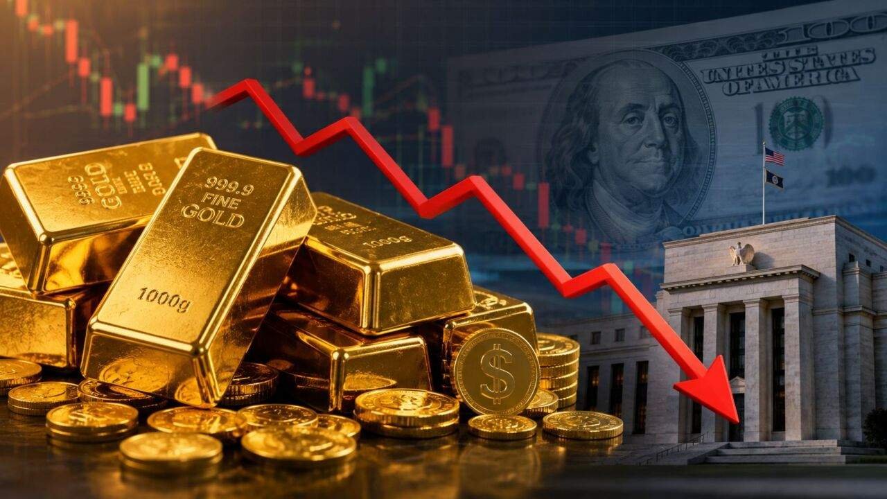 Gold Price drop: डॉलर मजबूत होने से सोने पर बढ़ा दबाव