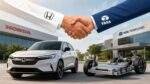 Honda और Tata Technologies मिलकर नई हाइब्रिड और इलेक्ट्रिक कारों के लिए वाहन संरचना तैयार करेंगी।