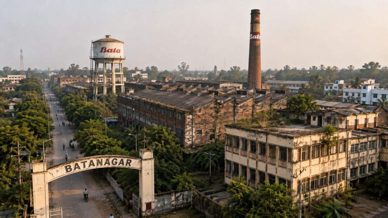 Batanagar और Bata के पुराने औद्योगिक शहर का इतिहास