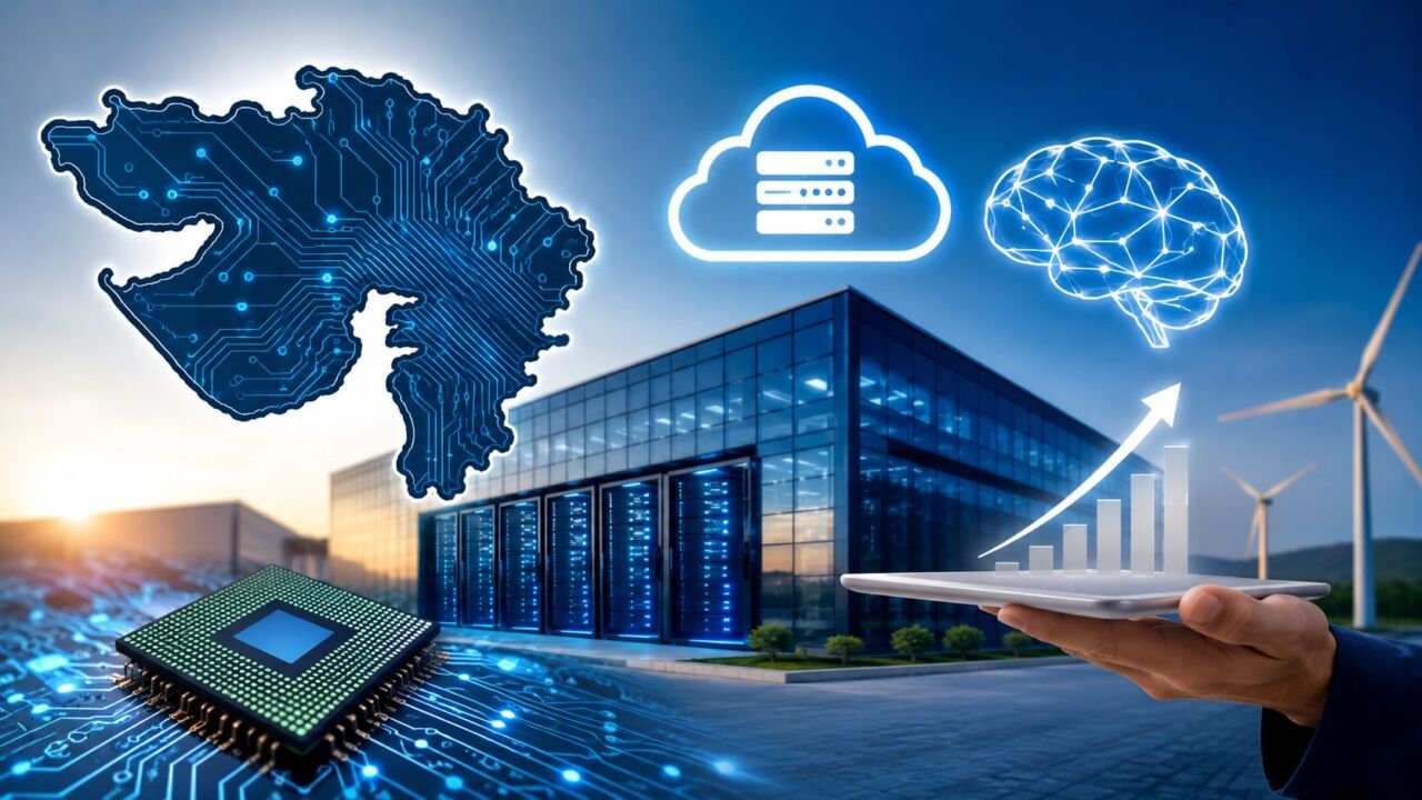 Perplexity AI Gujarat में Data Center और AI निवेश पर चर्चा
