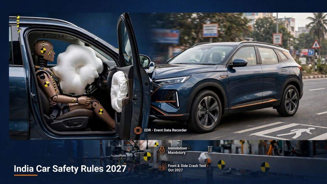 India Car Safety Rules 2027