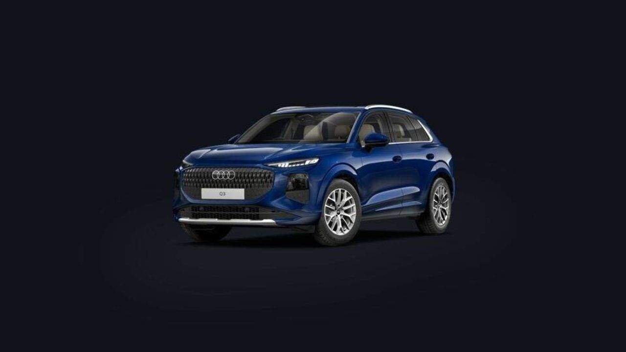 नई जनरेशन Audi Q3 luxury SUV का आधिकारिक बाहरी दृश्य