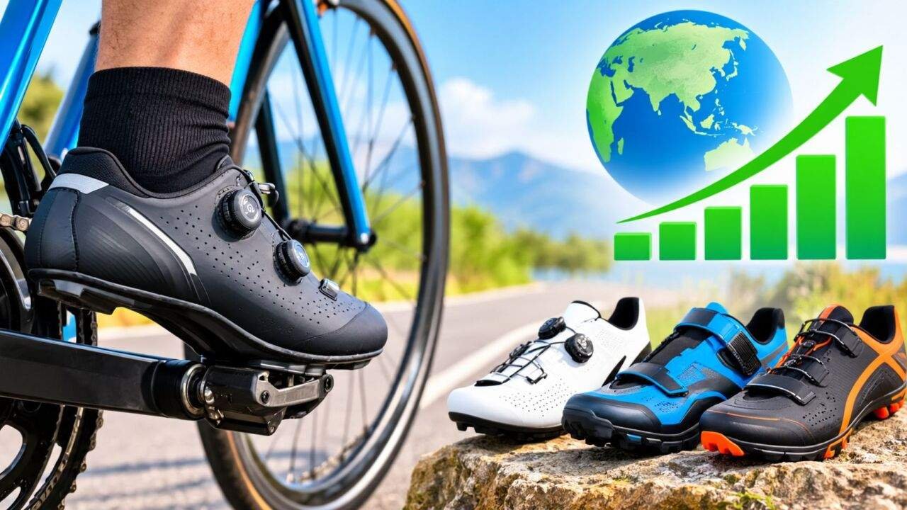 Cycling Shoes Market: 2035 तक साइकिल के खास जूतों की बढ़ती मांग
