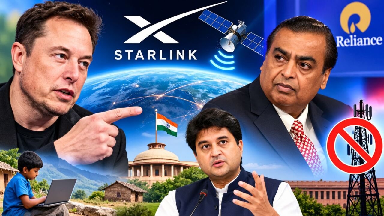 Starlink India: एलन मस्क, मुकेश अंबानी और सैटेलाइट इंटरनेट विवाद