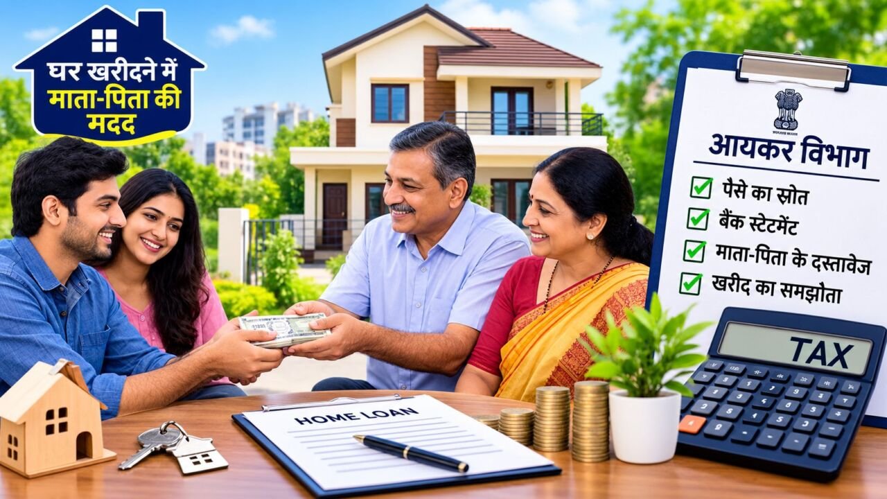 Parents Gift Tax: घर खरीदने के लिए माता-पिता से मिले पैसों पर टैक्स के नियम