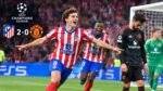 Atletico Madrid vs Manchester United मुकाबले में एटलेटिको की 2-0 से जीत