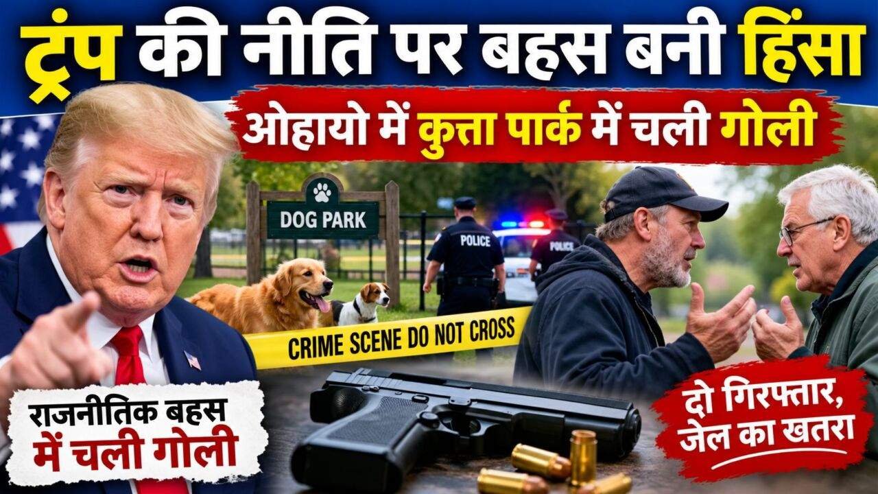Ohio Shooting: अमेरिका के ओहायो के कुत्ता पार्क में गोलीबारी की घटना