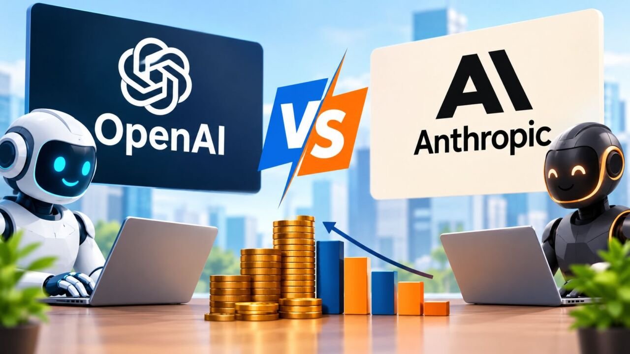 OpenAI vs Anthropic AI Competition की बढ़ती जंग
