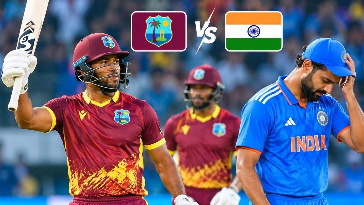 India vs West Indies 4th T20 मुकाबले में शाई होप के शतक और कीमो पॉल की गेंदबाजी का प्रदर्शन
