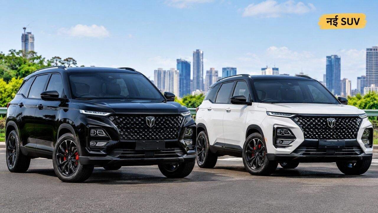 MG Hector Storm Series खबर के लिए AI से बनाई गई प्रतीकात्मक SUV तस्वीर